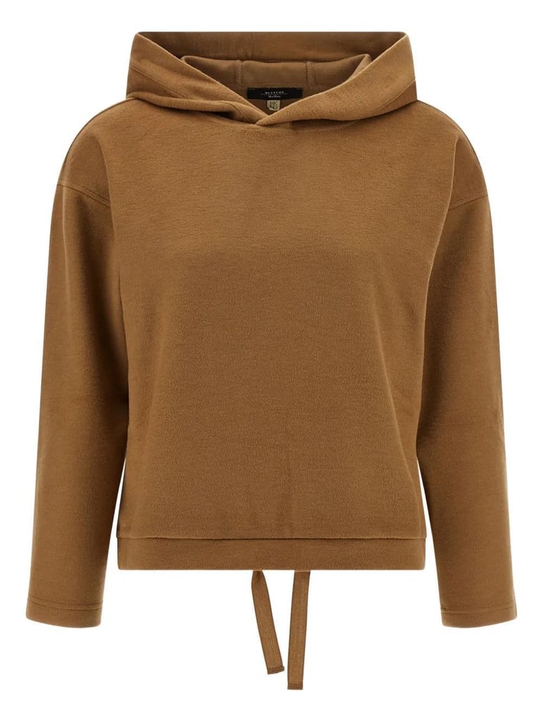 oscuri - drap jersey sweatshirt by Selfnex