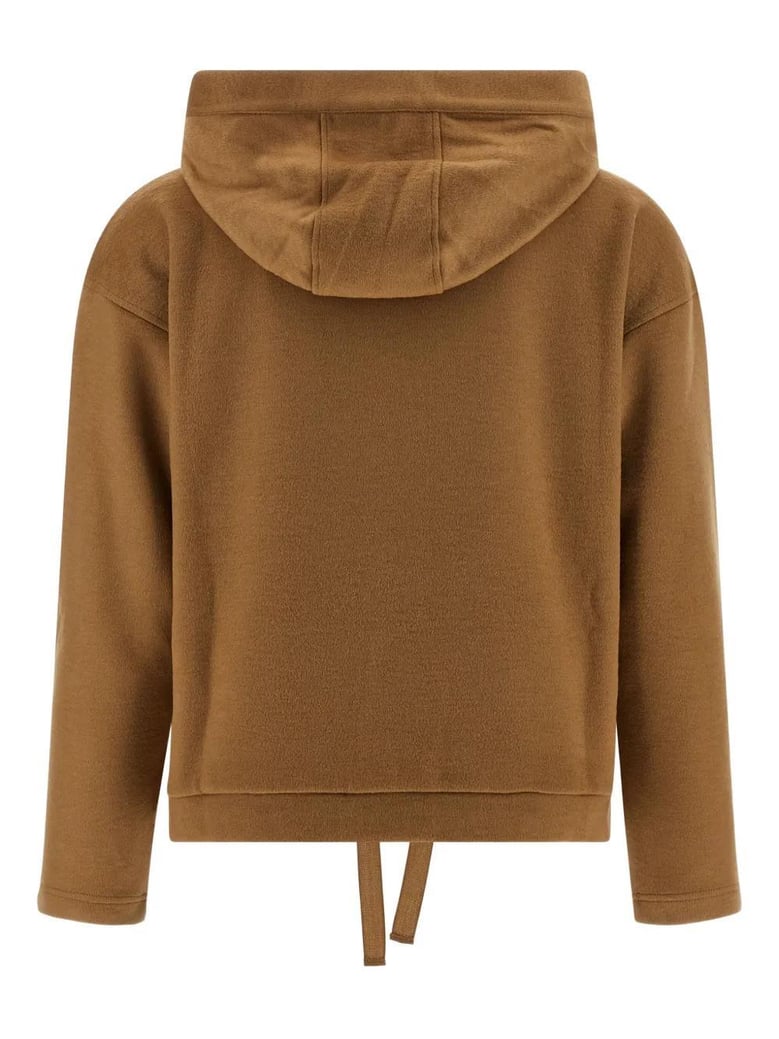oscuri - drap jersey sweatshirt by Selfnex