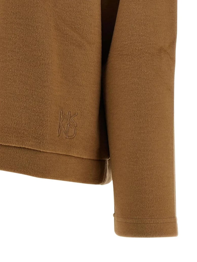 oscuri - drap jersey sweatshirt by Selfnex