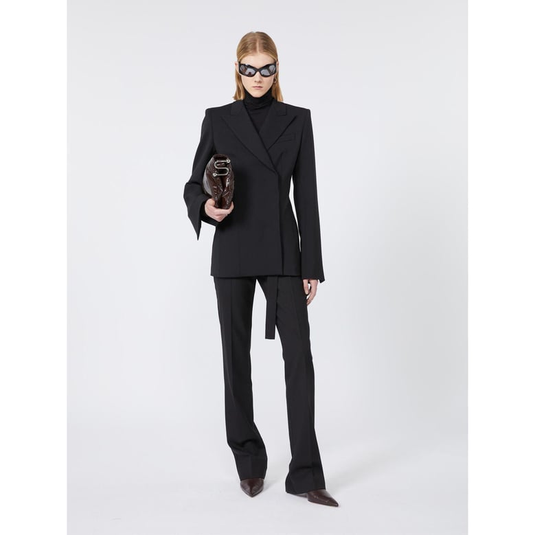 stone - jersey turtleneck jumper by Selfnex