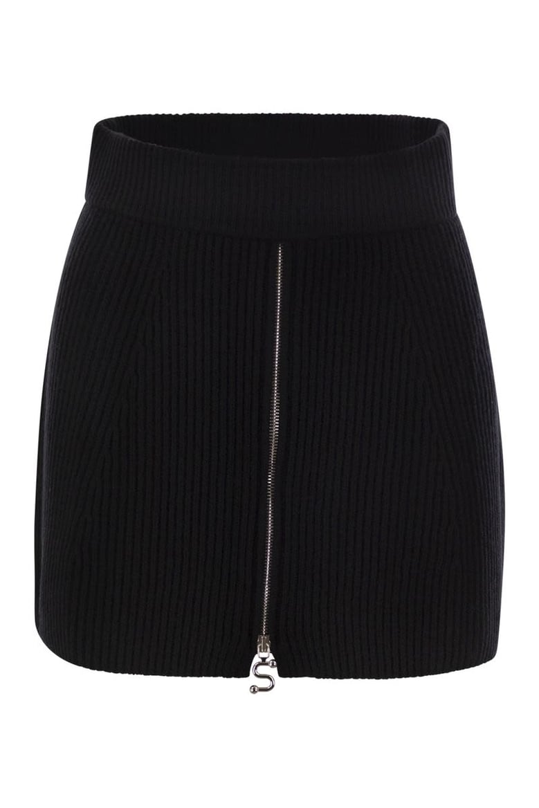 refolo - wool and cashmere skirt by Selfnex
