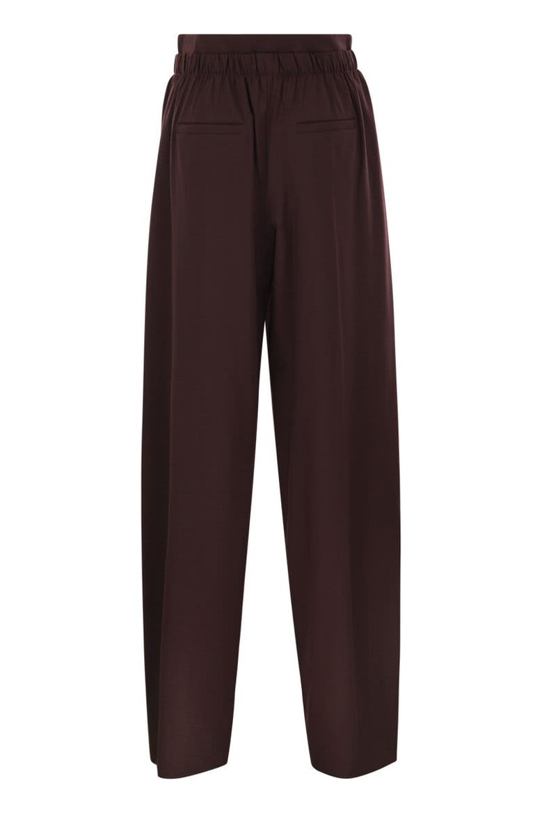 quito - wide-leg trousers in stretch wool by Selfnex