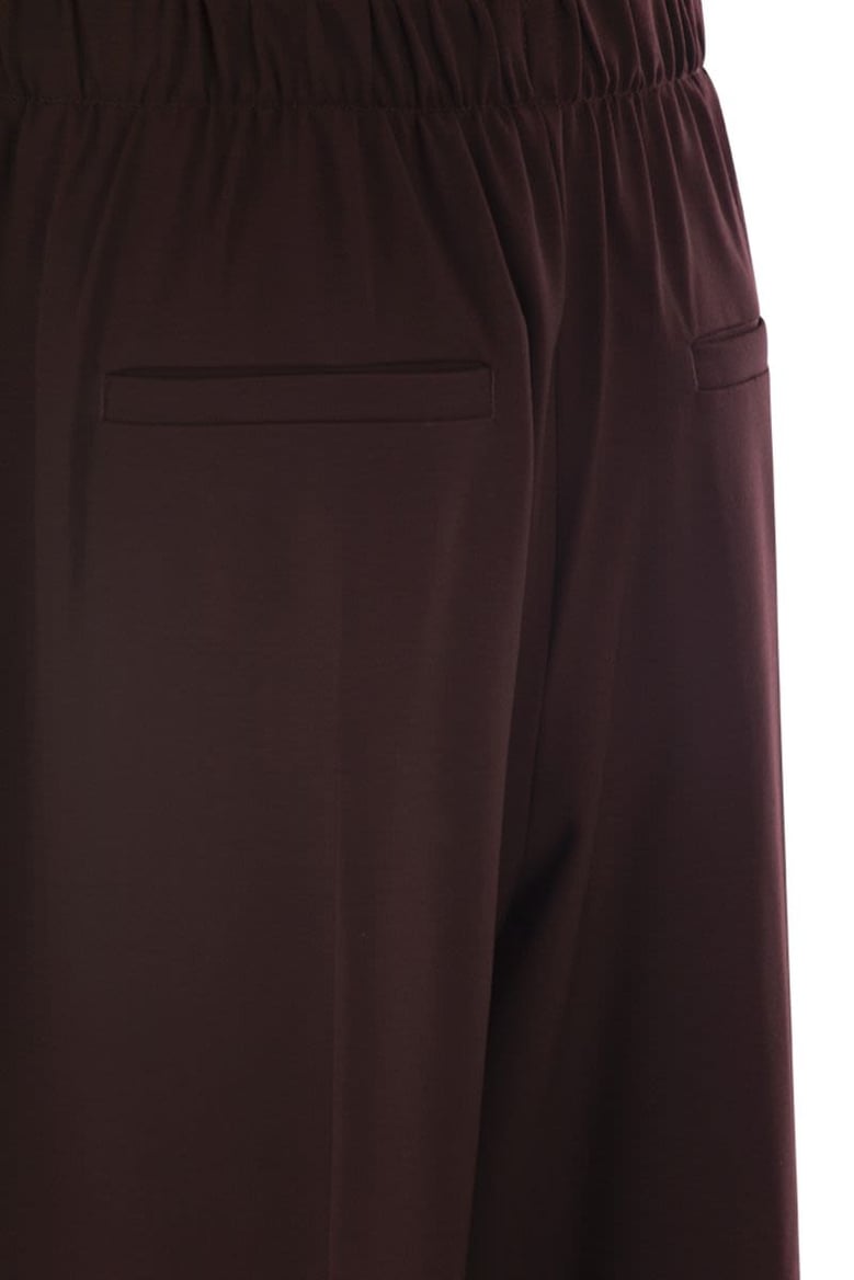 quito - wide-leg trousers in stretch wool by Selfnex