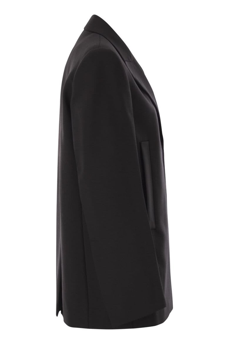 esule - straight blazer by Selfnex