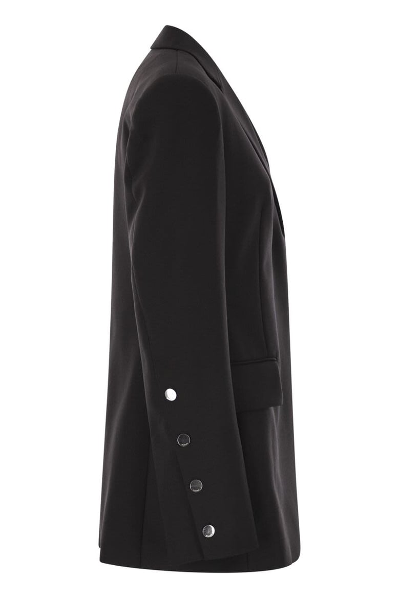 ranghi - stretch wool blazer by Selfnex