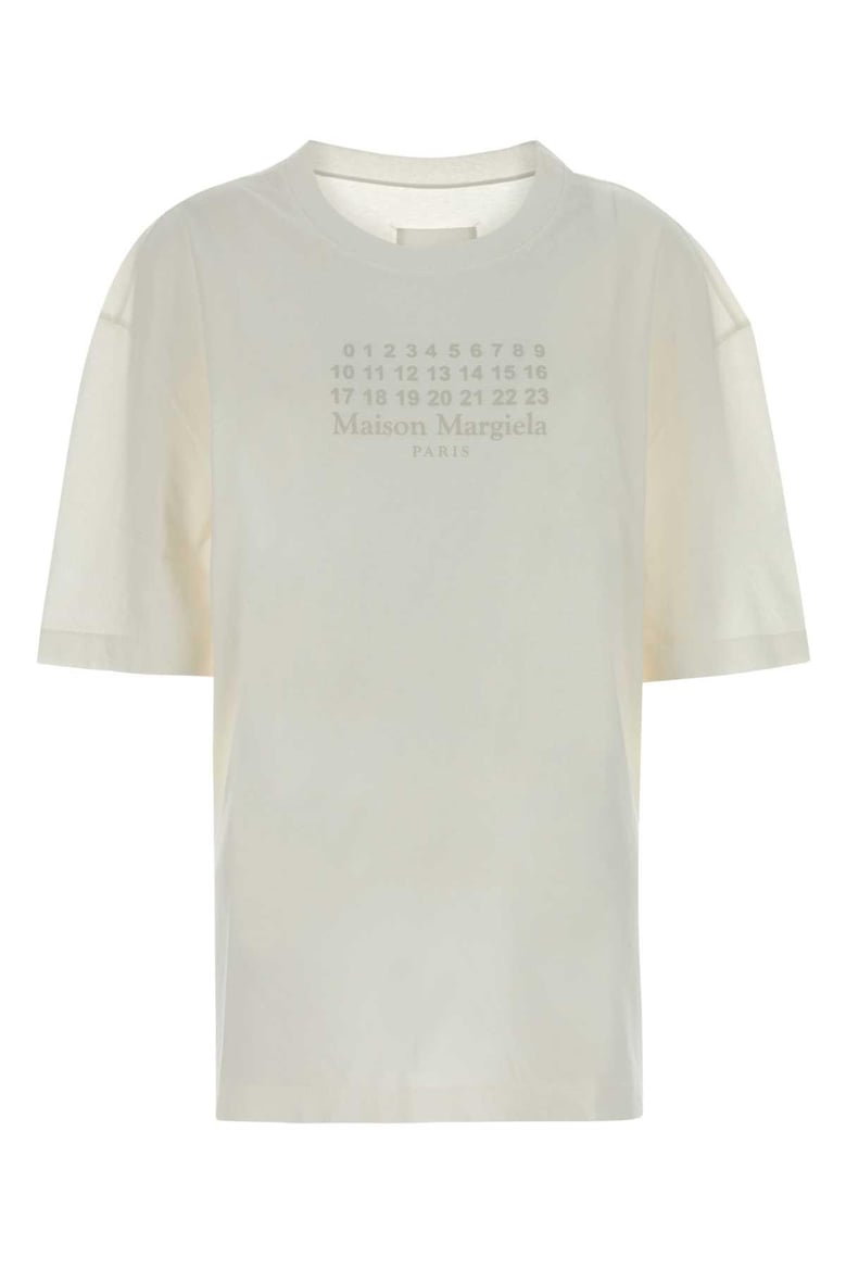 white cotton oversize t-shirt by Selfnex