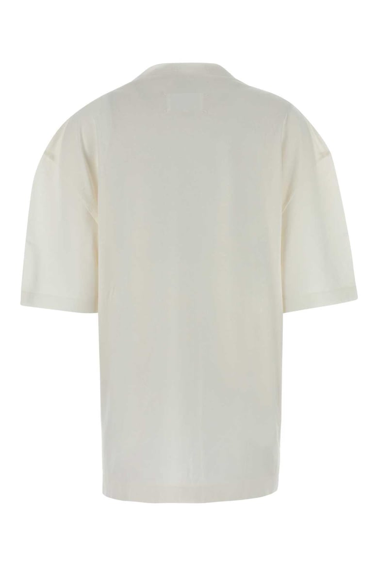 white cotton oversize t-shirt by Selfnex