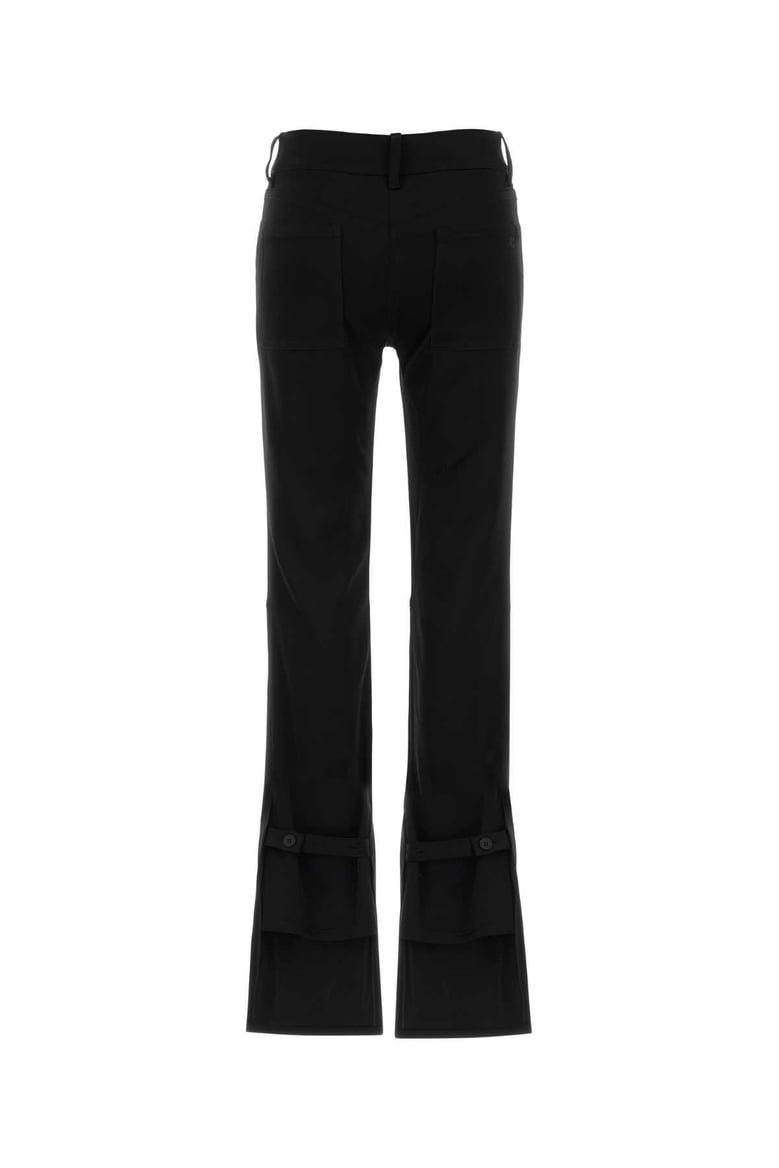 black satin pant by Selfnex
