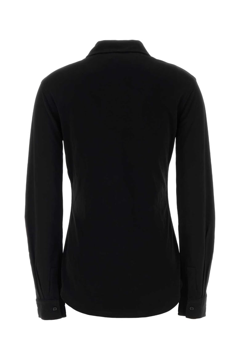 black viscose shirt by Selfnex