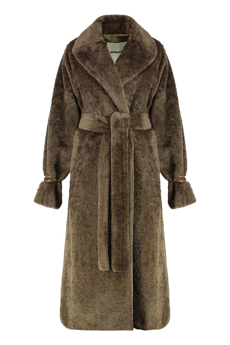 trench madison in eco-fur by Selfnex