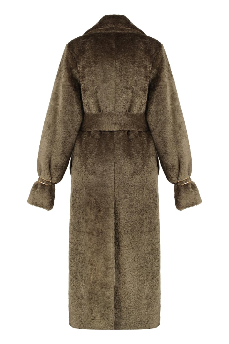 trench madison in eco-fur by Selfnex