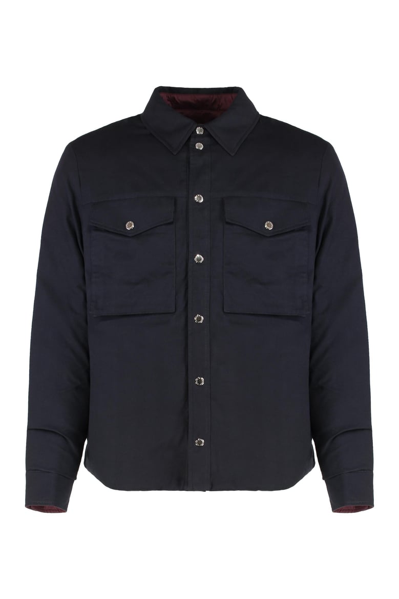 reversible flannel jacket by Selfnex