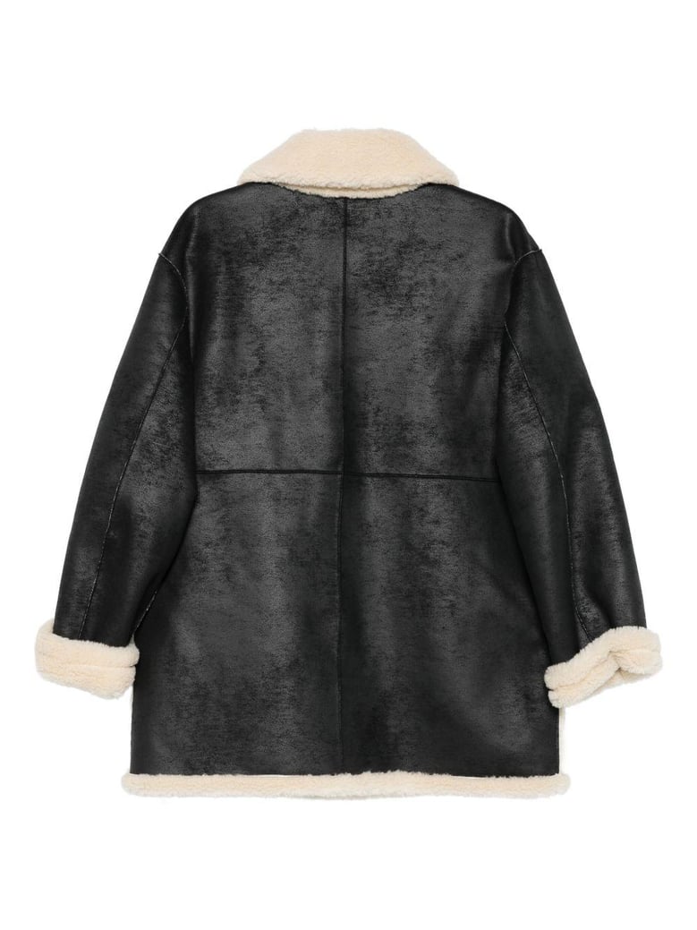 faux leather jacket by Selfnex