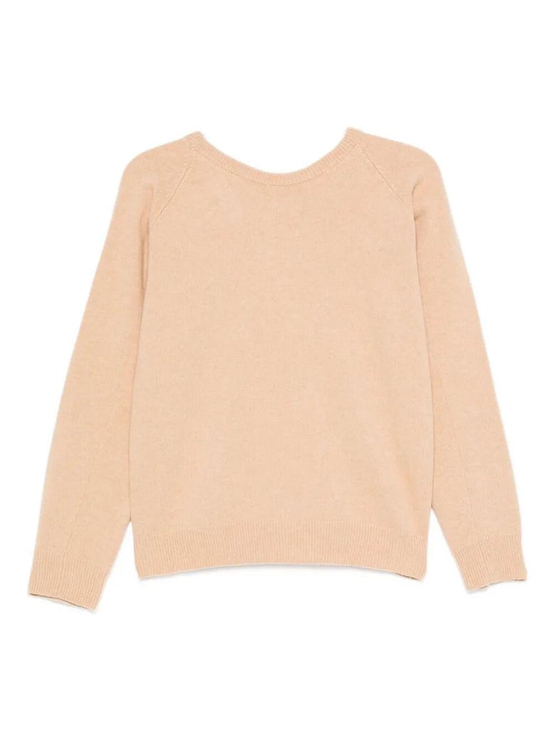 wool crewneck sweater by Selfnex