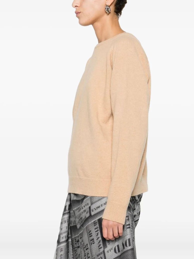 wool crewneck sweater by Selfnex