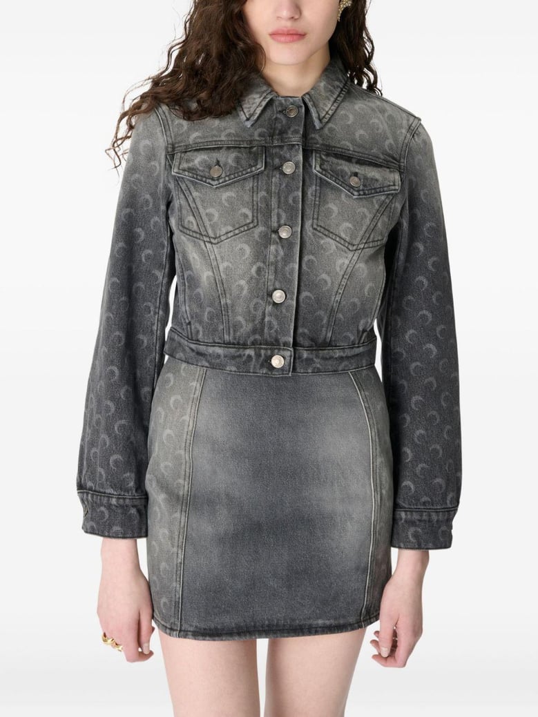 moon denim jacket by Selfnex
