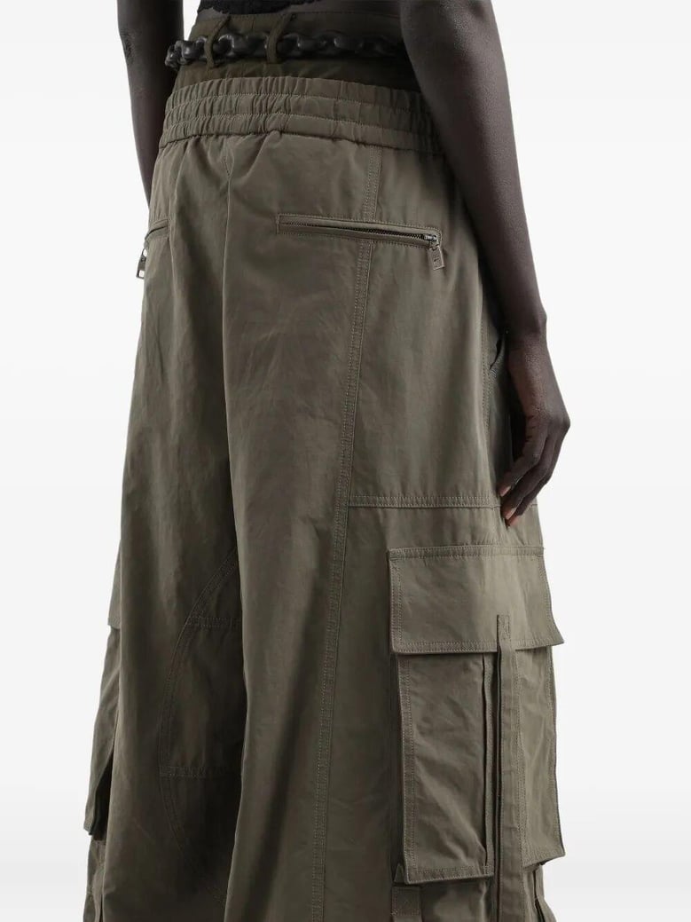 waxed faille pants by Selfnex