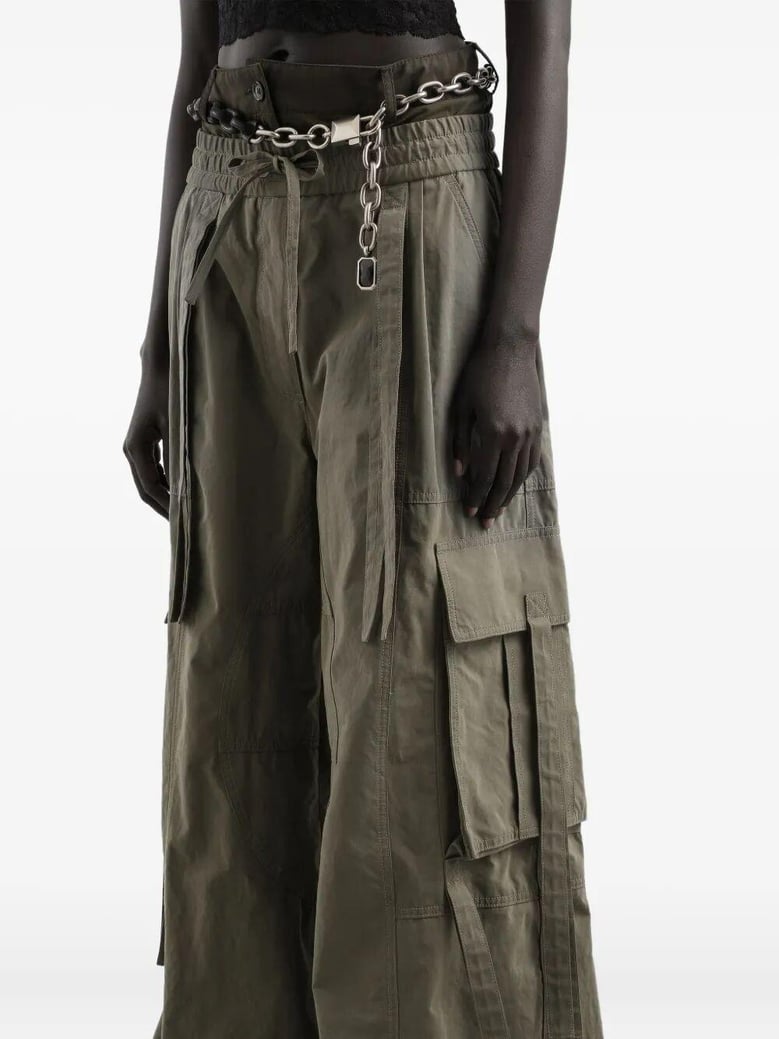 waxed faille pants by Selfnex