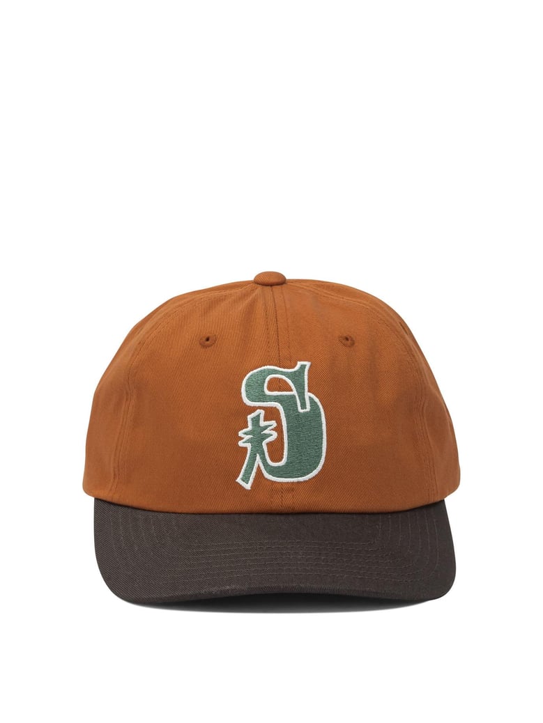 orange cotton hat by Selfnex