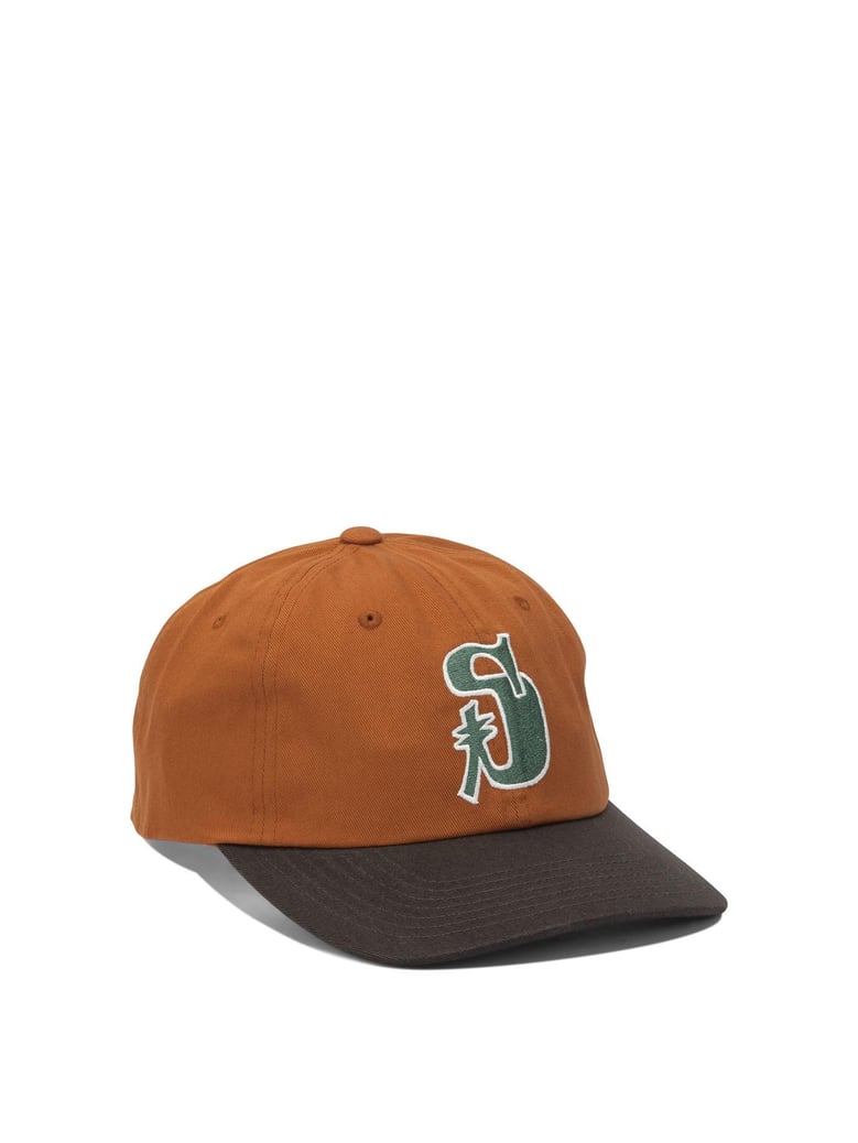 orange cotton hat by Selfnex