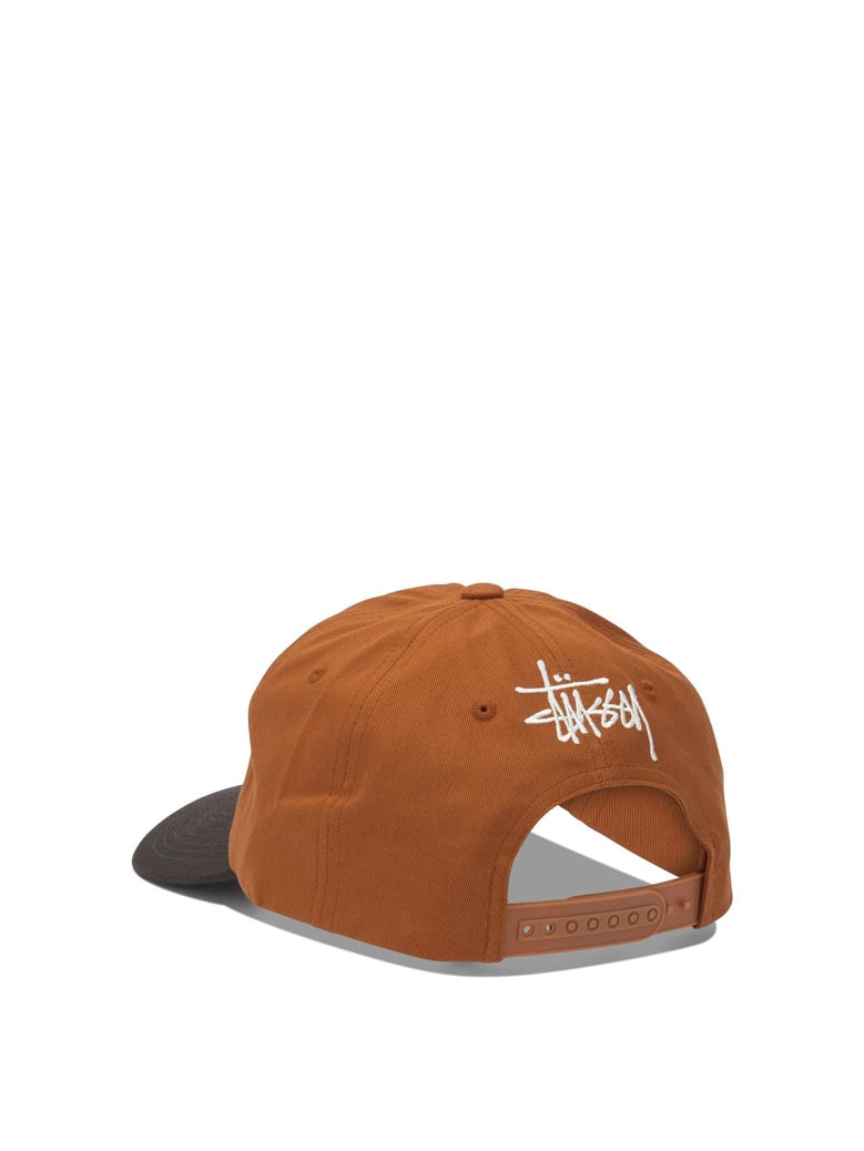 orange cotton hat by Selfnex
