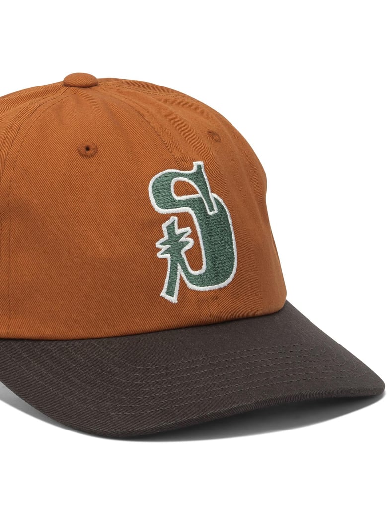 orange cotton hat by Selfnex