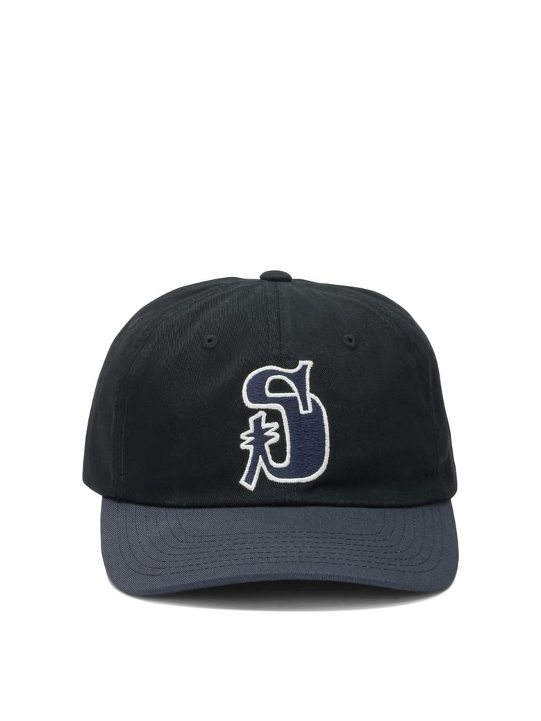 black cotton hat by Selfnex