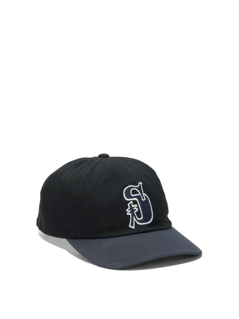 black cotton hat by Selfnex