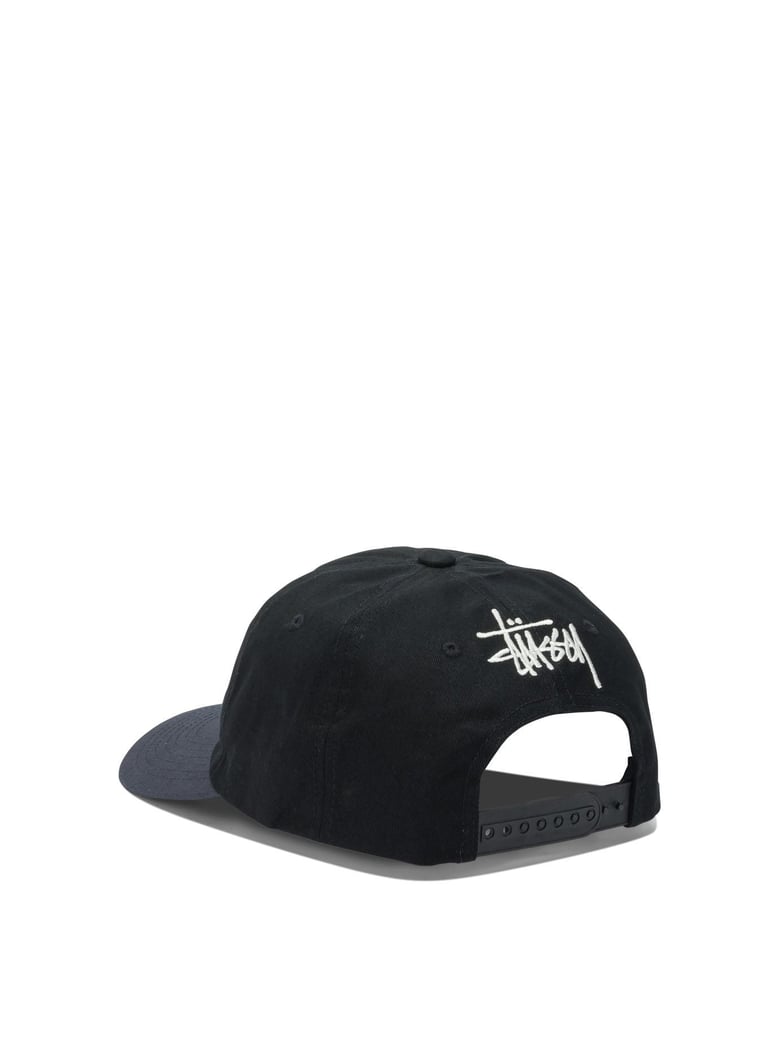 black cotton hat by Selfnex