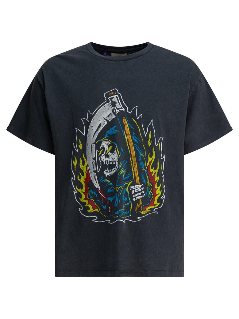 vintage black reaper t-shirt by Selfnex