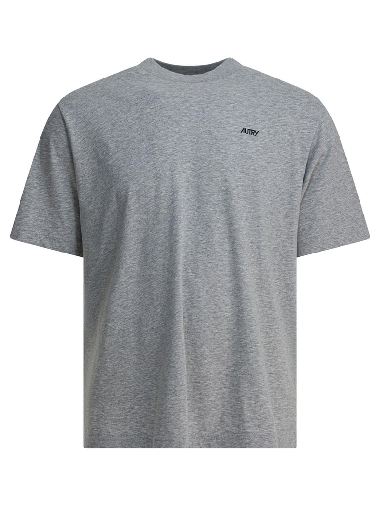 grey cotton t-shirt by Selfnex