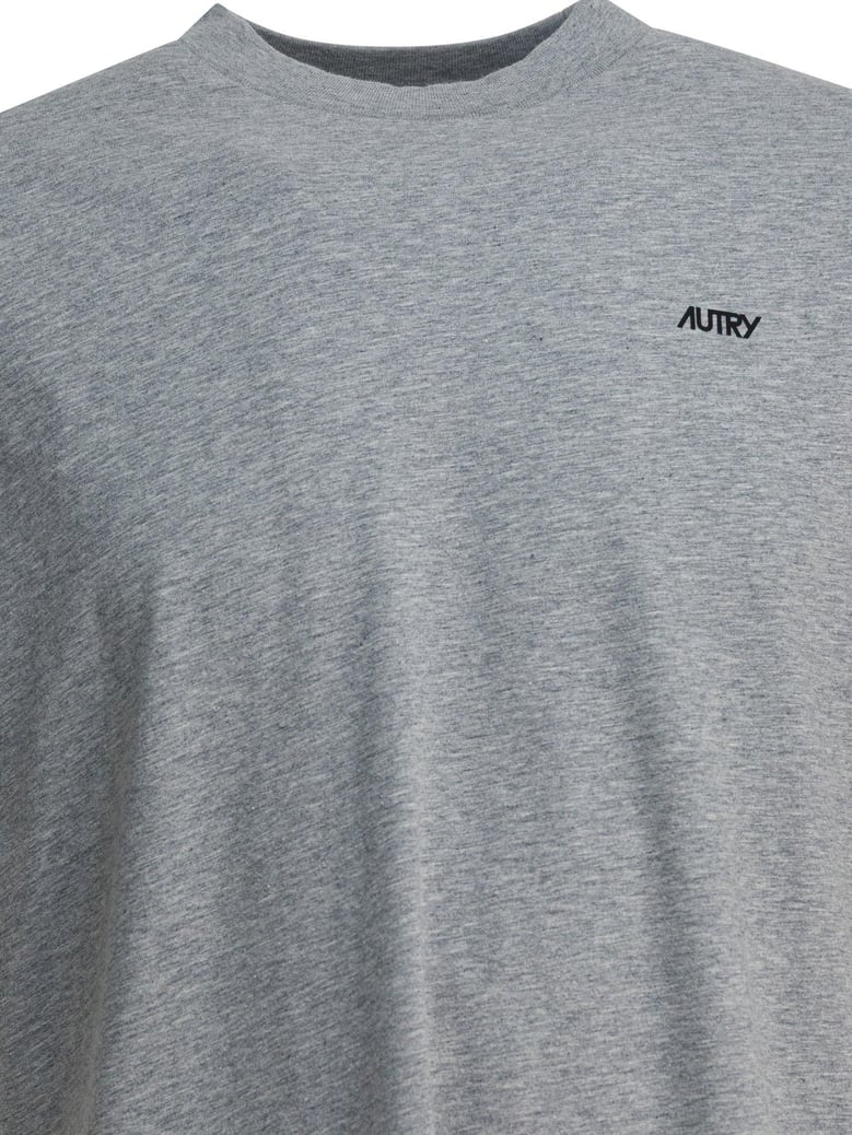 grey cotton t-shirt by Selfnex