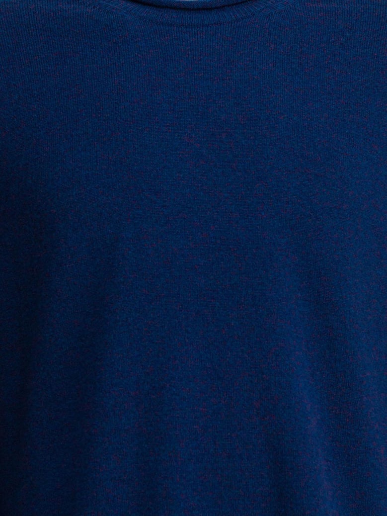 blue wool knitwear by Selfnex