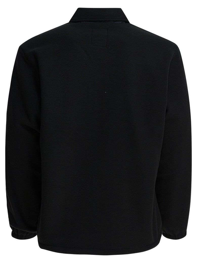 black polyester jacket by Selfnex