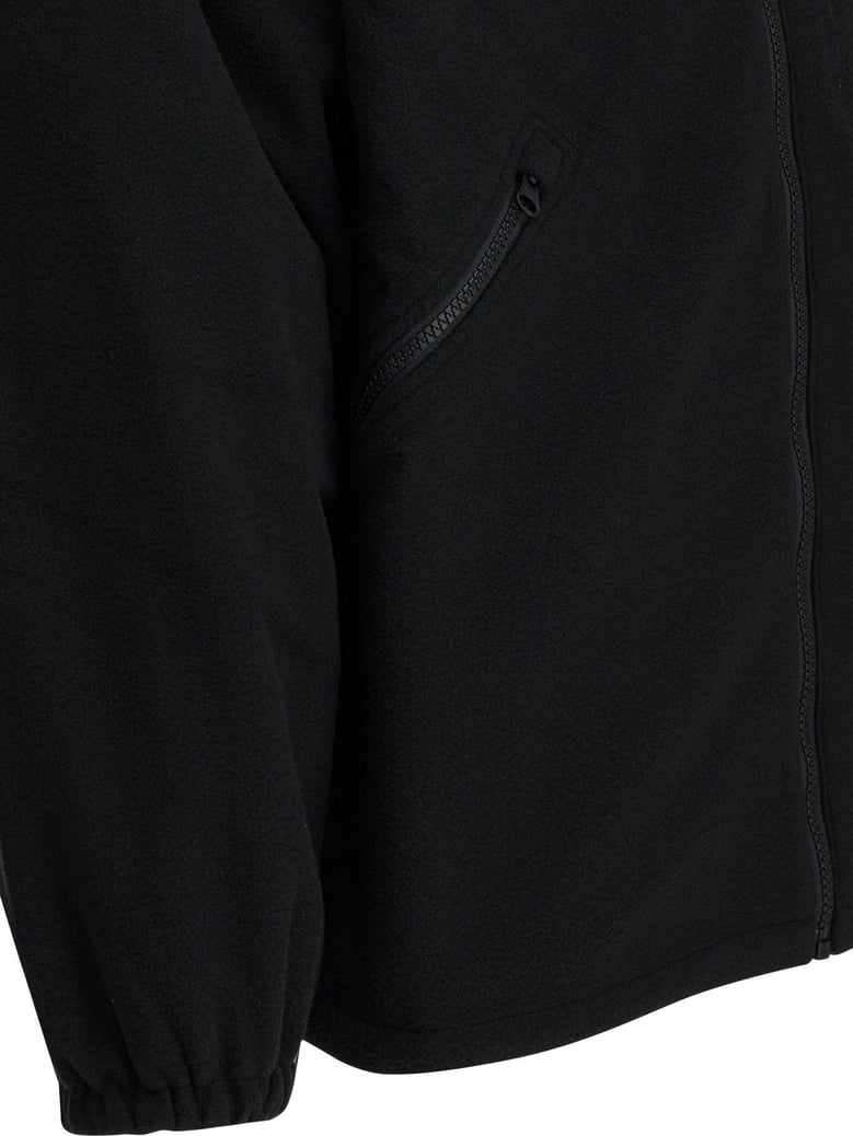 black polyester jacket by Selfnex