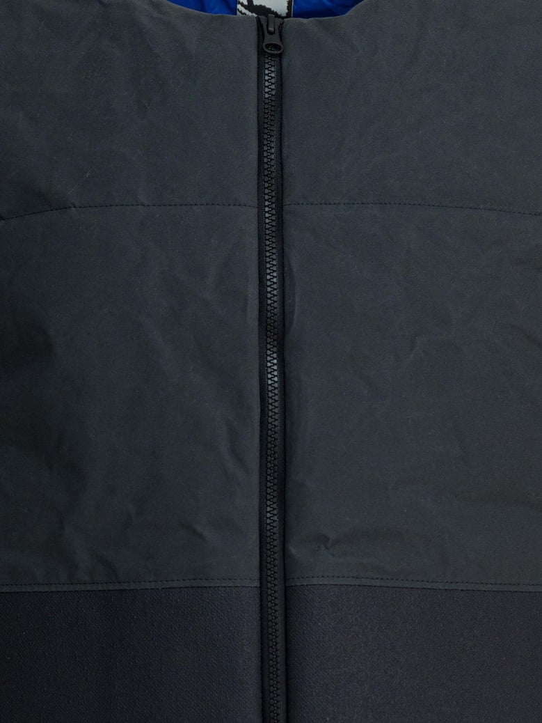 grey cotton padded jacket by Selfnex