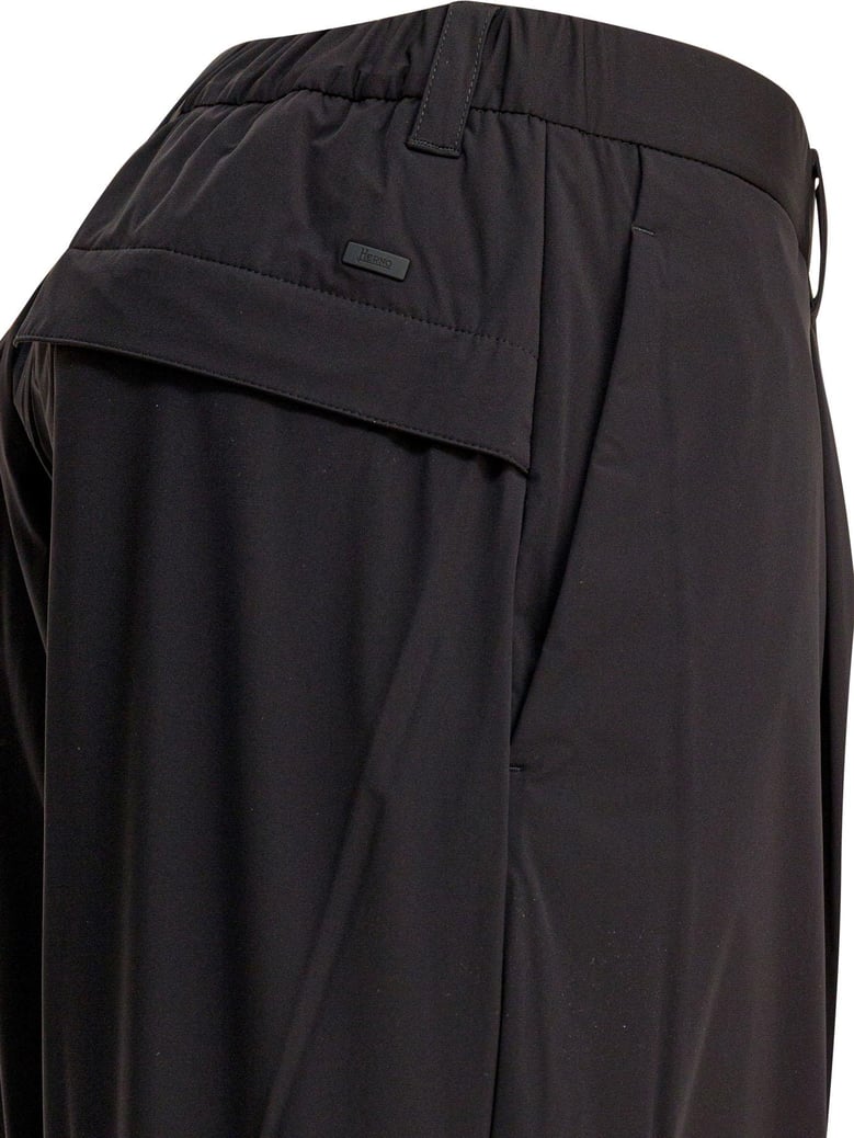 nylon cargo pants by Selfnex