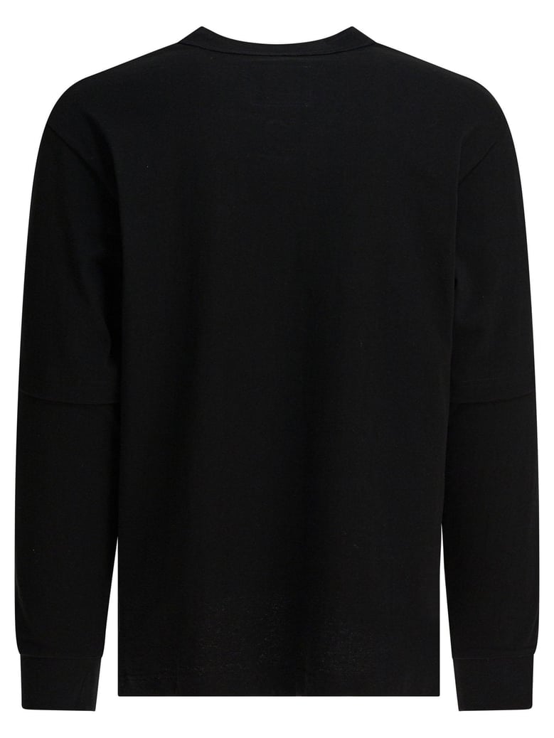 black cotton t-shirt by Selfnex