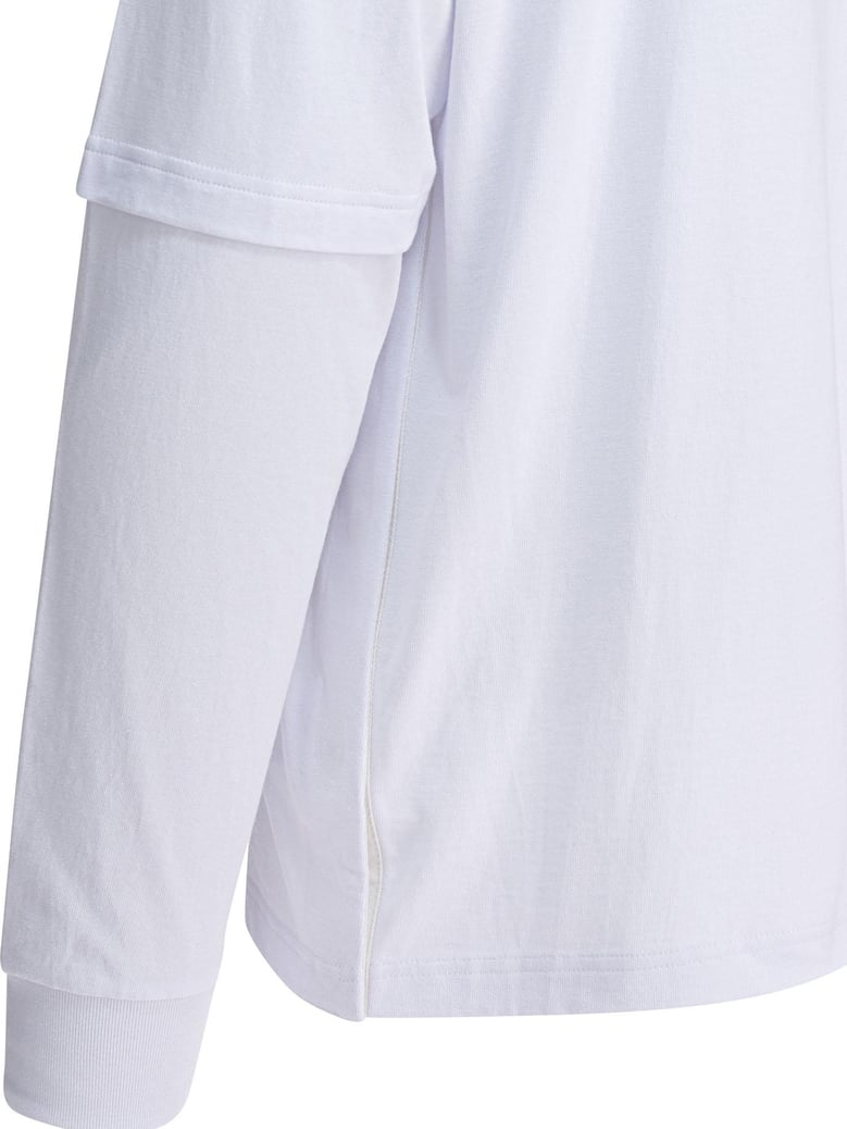 white cotton t-shirt by Selfnex