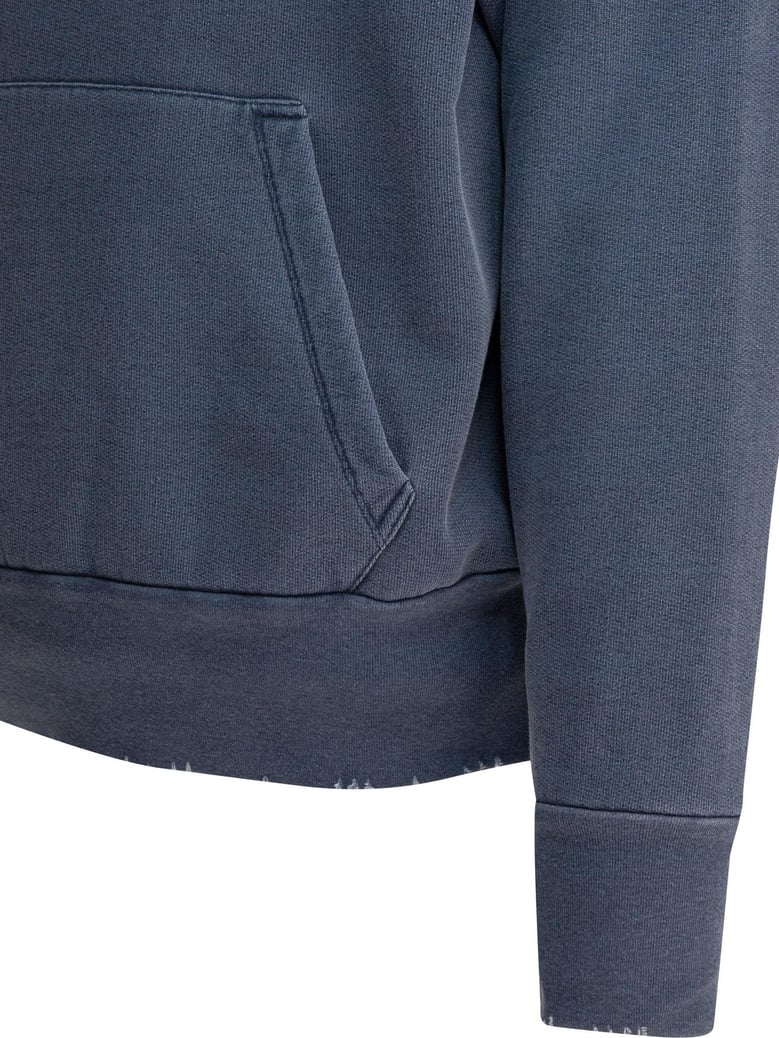blue organic cotton sweatshirt by Selfnex