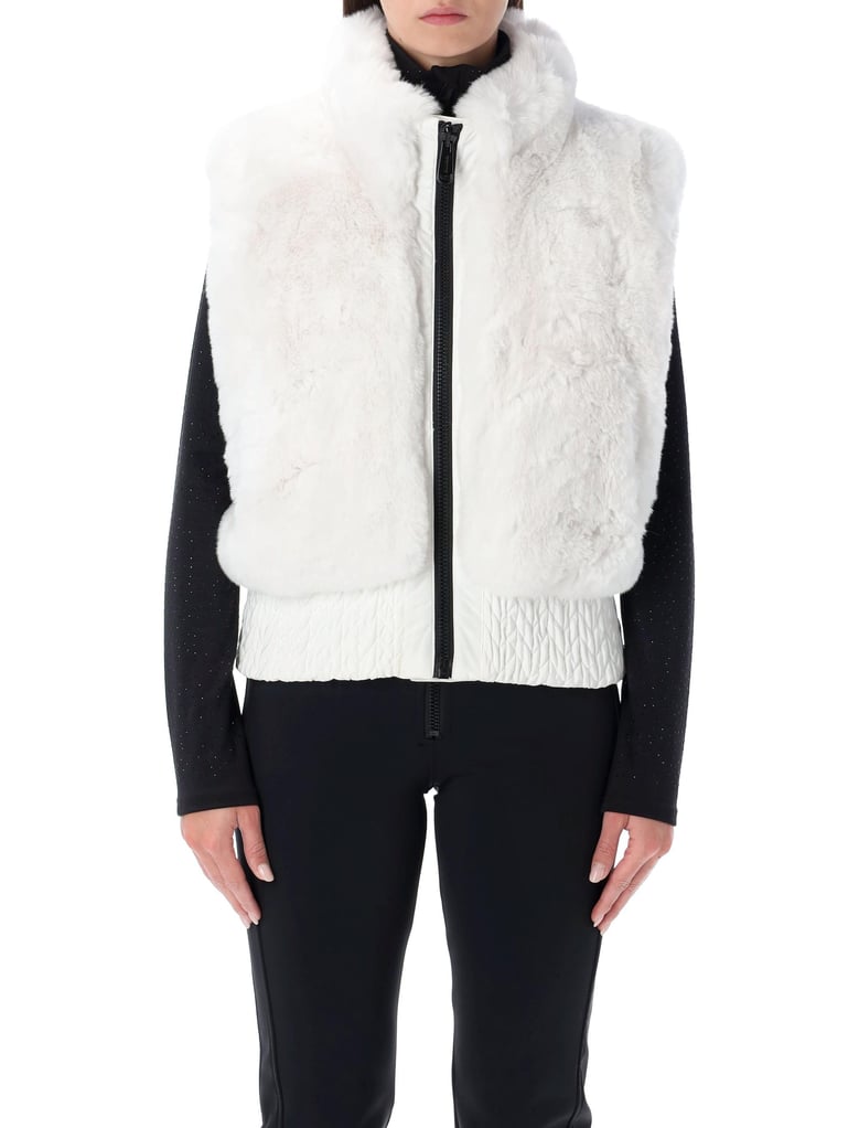 goldbergh dahlia reversible faux fur bodywarmer by Selfnex