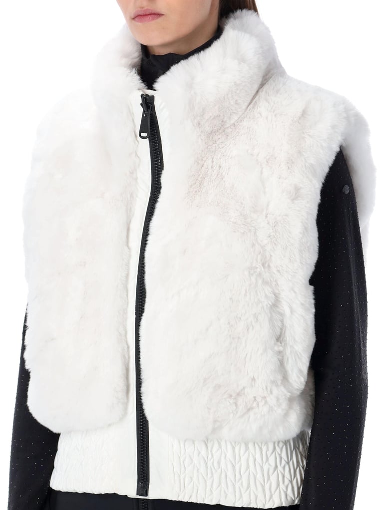 goldbergh dahlia reversible faux fur bodywarmer by Selfnex