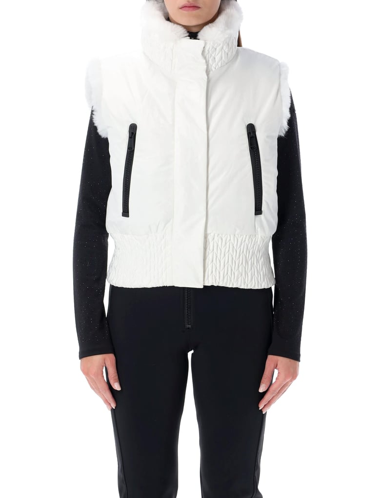 goldbergh dahlia reversible faux fur bodywarmer by Selfnex