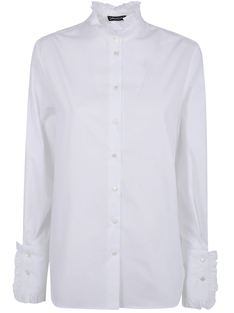 ruffled shirt by Selfnex
