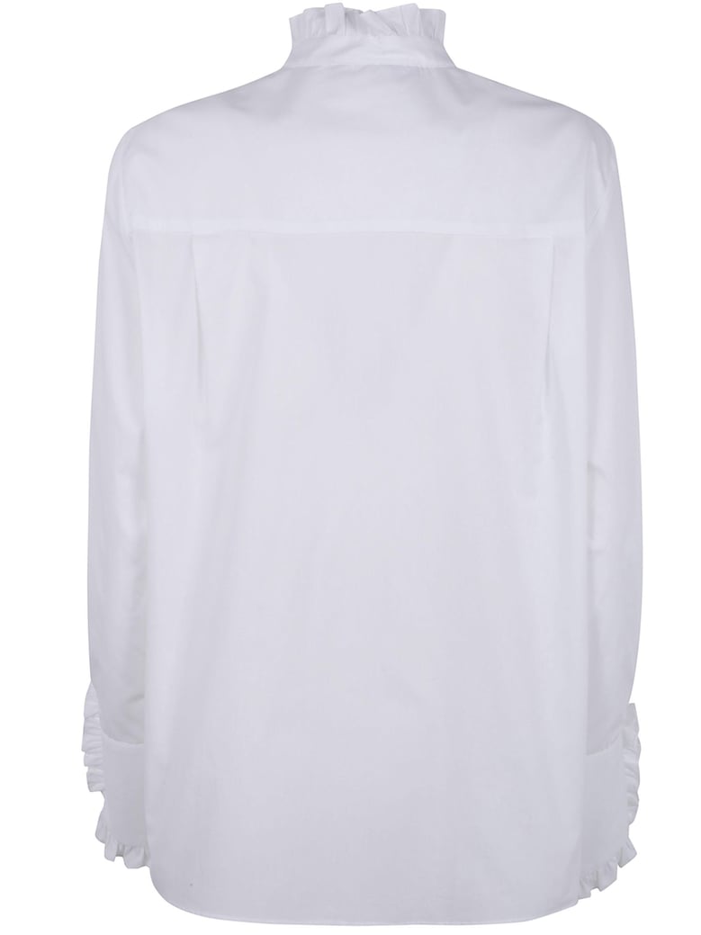 ruffled shirt by Selfnex