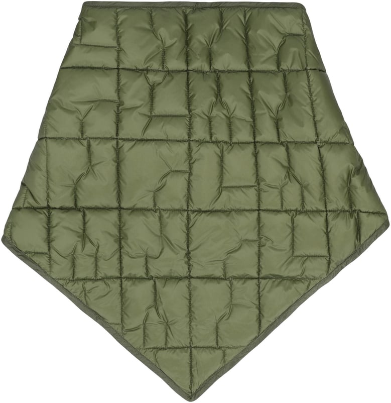 quilted ripstop laminar scarf by Selfnex