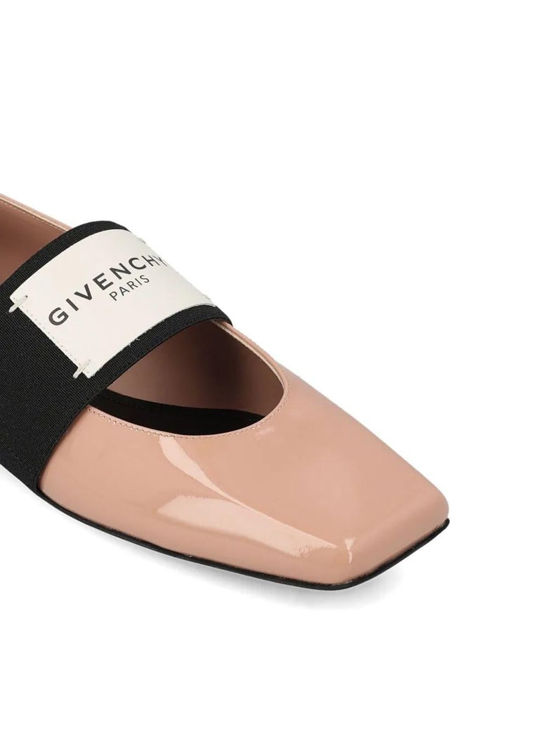ballerina sliced square in patent leather by Selfnex