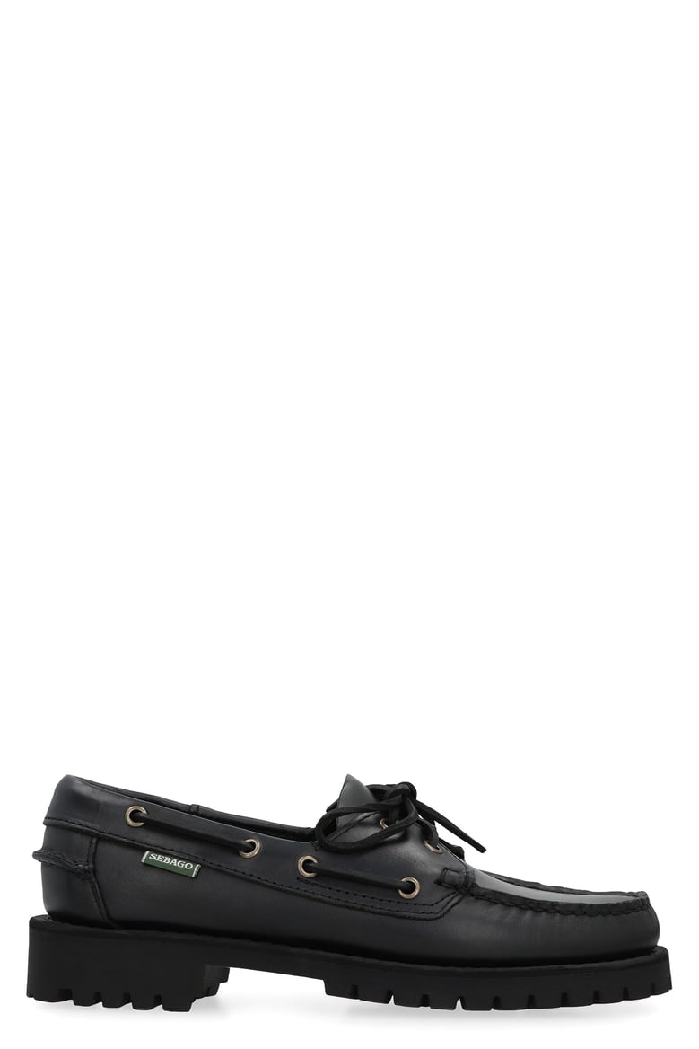 ranger waxy leather moccasins by Selfnex