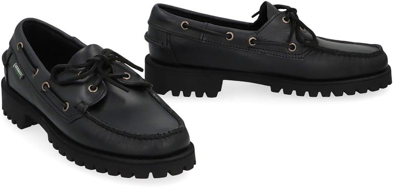 ranger waxy leather moccasins by Selfnex