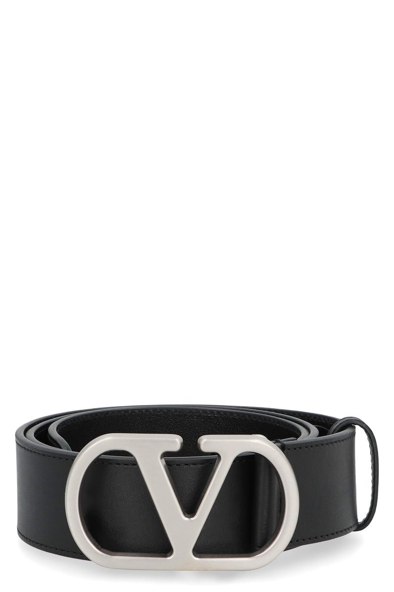 vlogo signature leather belt by Selfnex